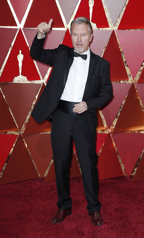 Oscar 2017: El actor John Savage en la alfombra roja