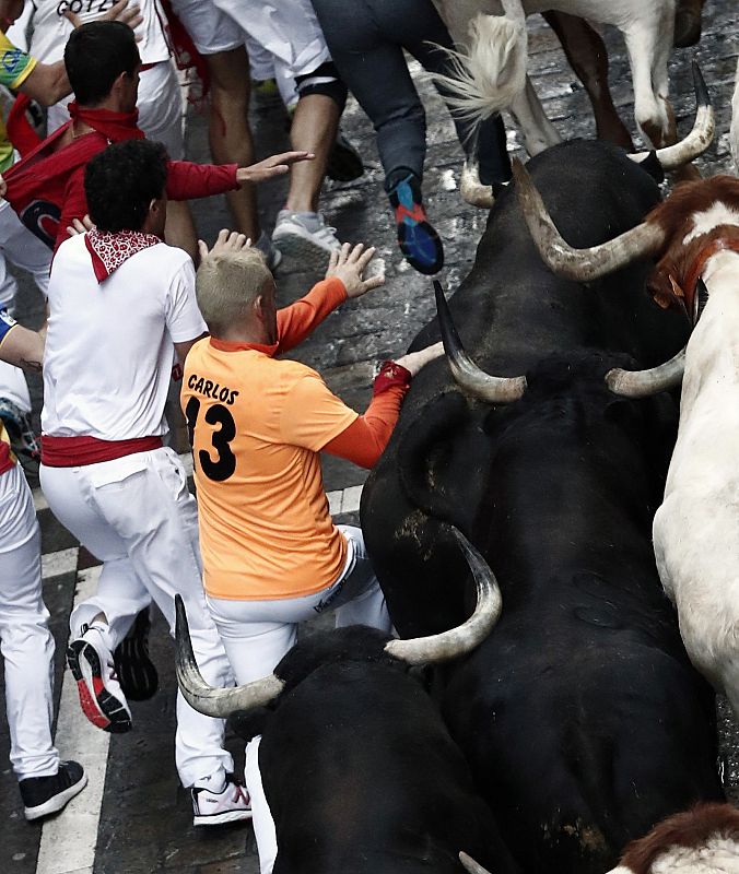 Sexto encierro de los Sanfermines 2018