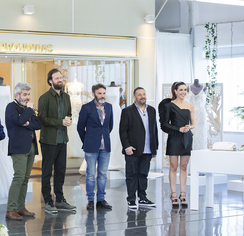 Lorenzo Caprile, Edu Soto, Fernando Tejero, Pepón Nieto y Raquel Sánchez Silva