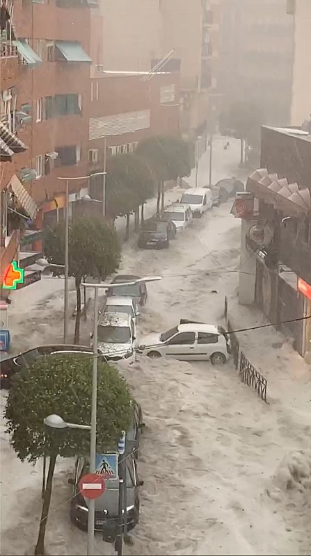 Arganda evalúa los daños tras las fuertes lluvias