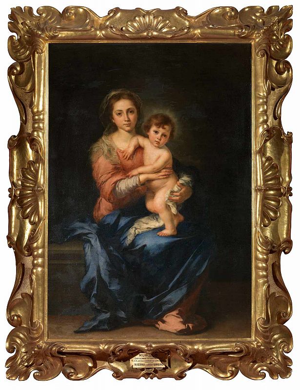 'Virgen con el niño' de Murillo