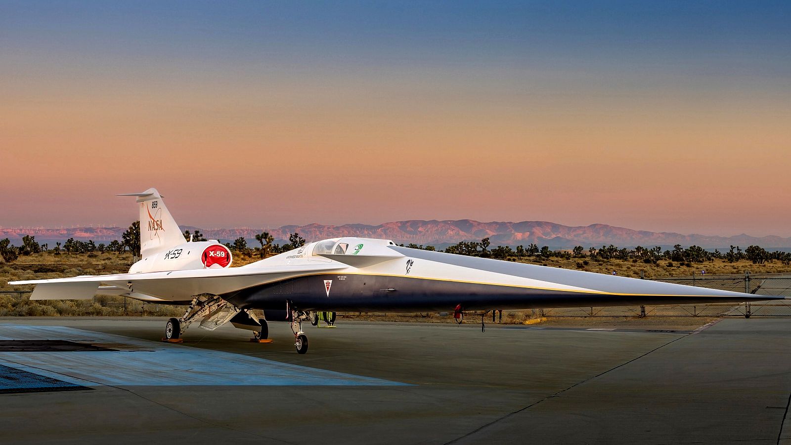 La NASA presenta el avión experimental X-59