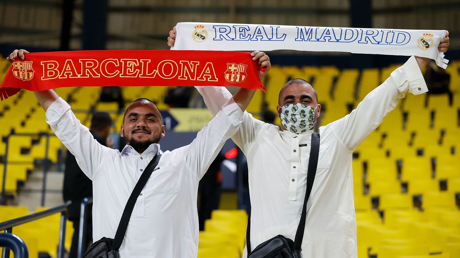 Final de la Supercopa de España en Arabia entre Madrid y Barça