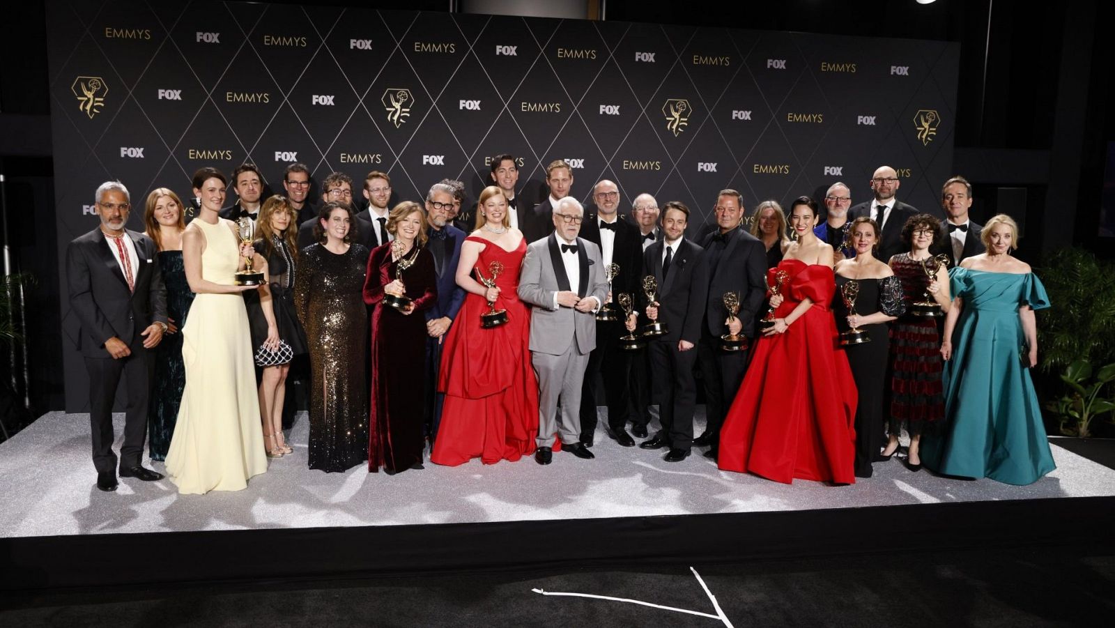 Emmy 2024, lista completa de ganadores: El equipo de Succession con sus premios Emmy
