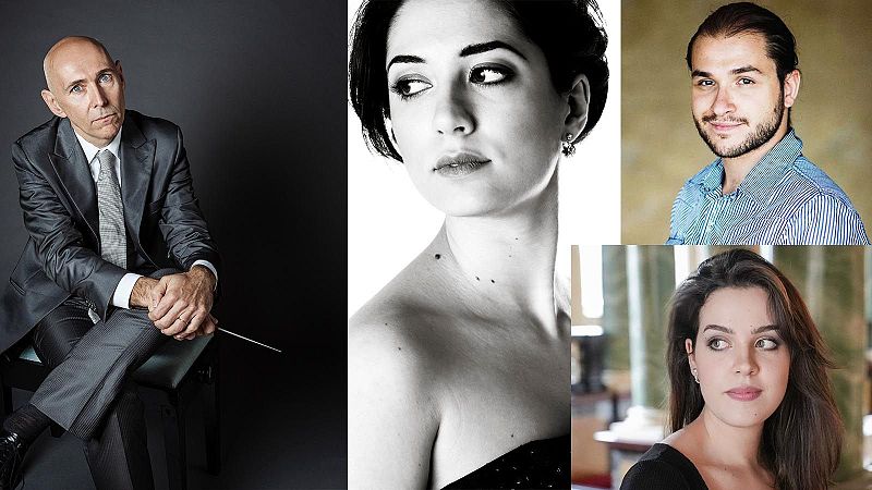 Enrico Onfri, Rosalía Cid, Francesca Aspromonte y Dave Mónaco