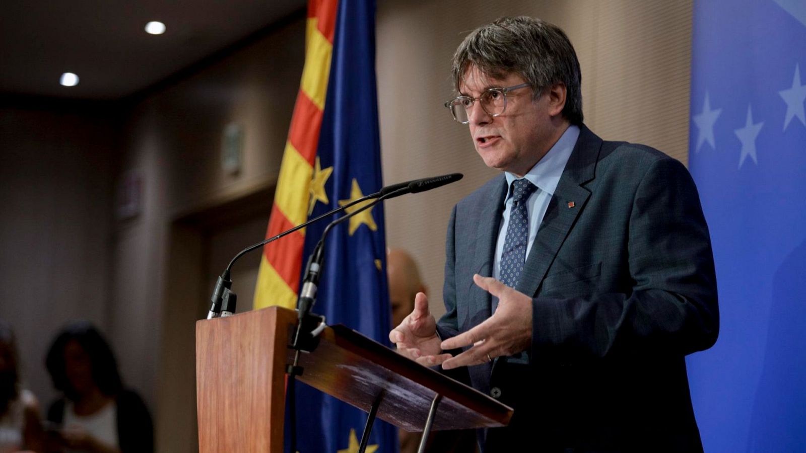El expresidente catalán y europarlamentario Carles Puigdemont