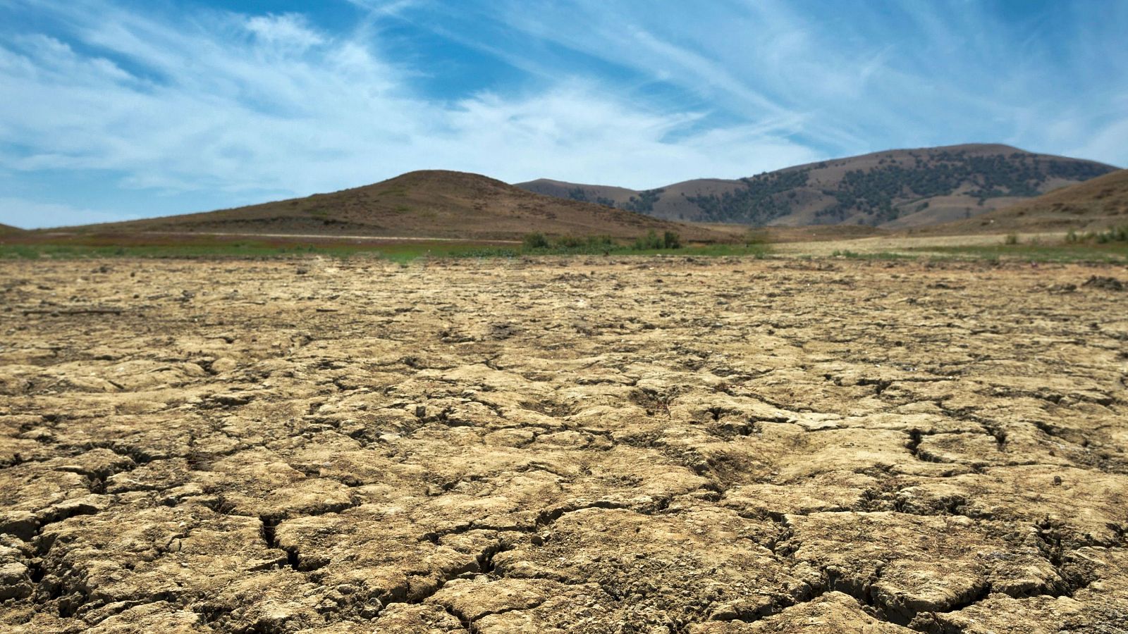 Embalse seco por la falta de lluvías