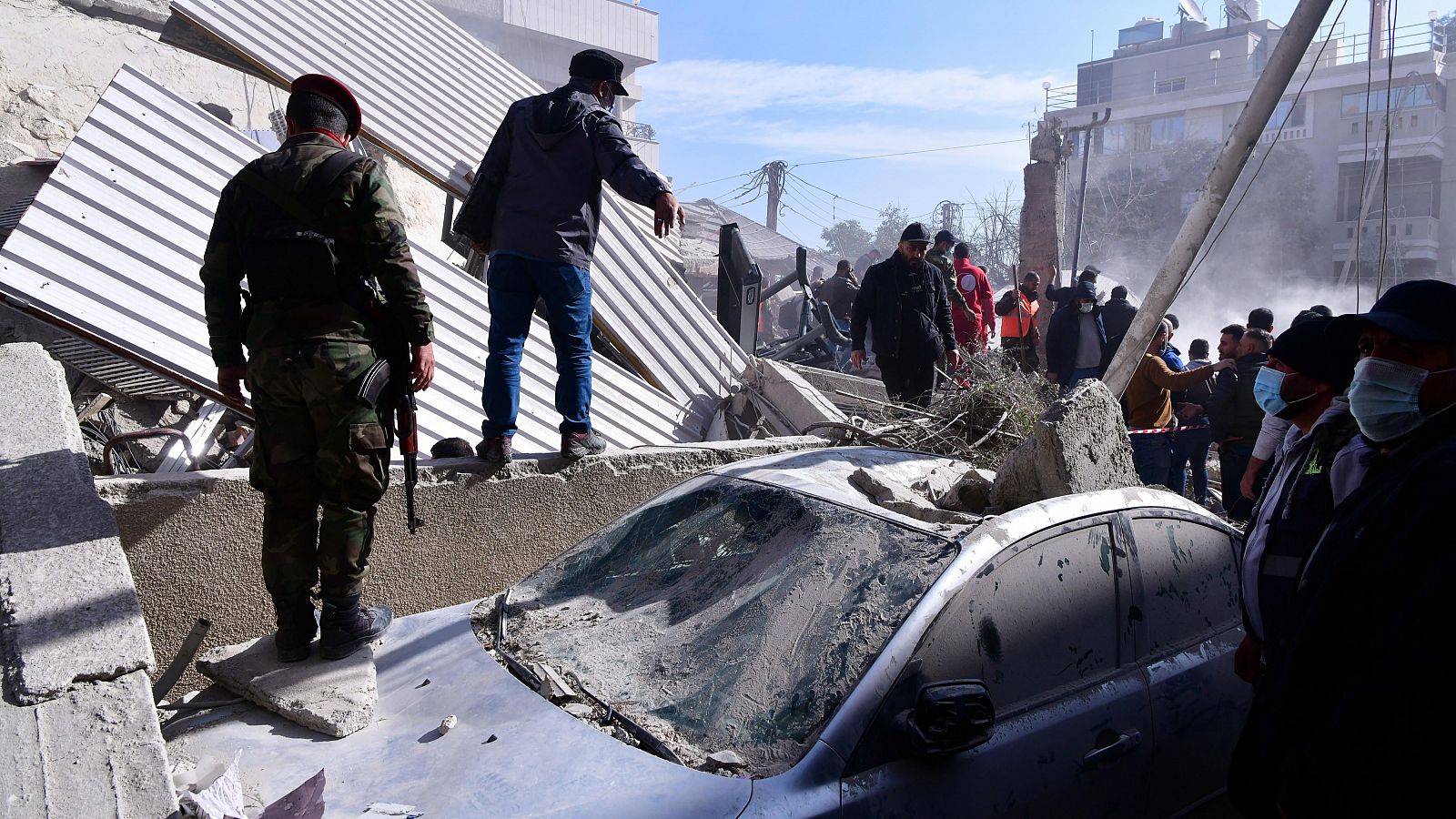 Mueren cuatro miembros de la Guardia Revolucionaria iraní en un ataque en Damasco