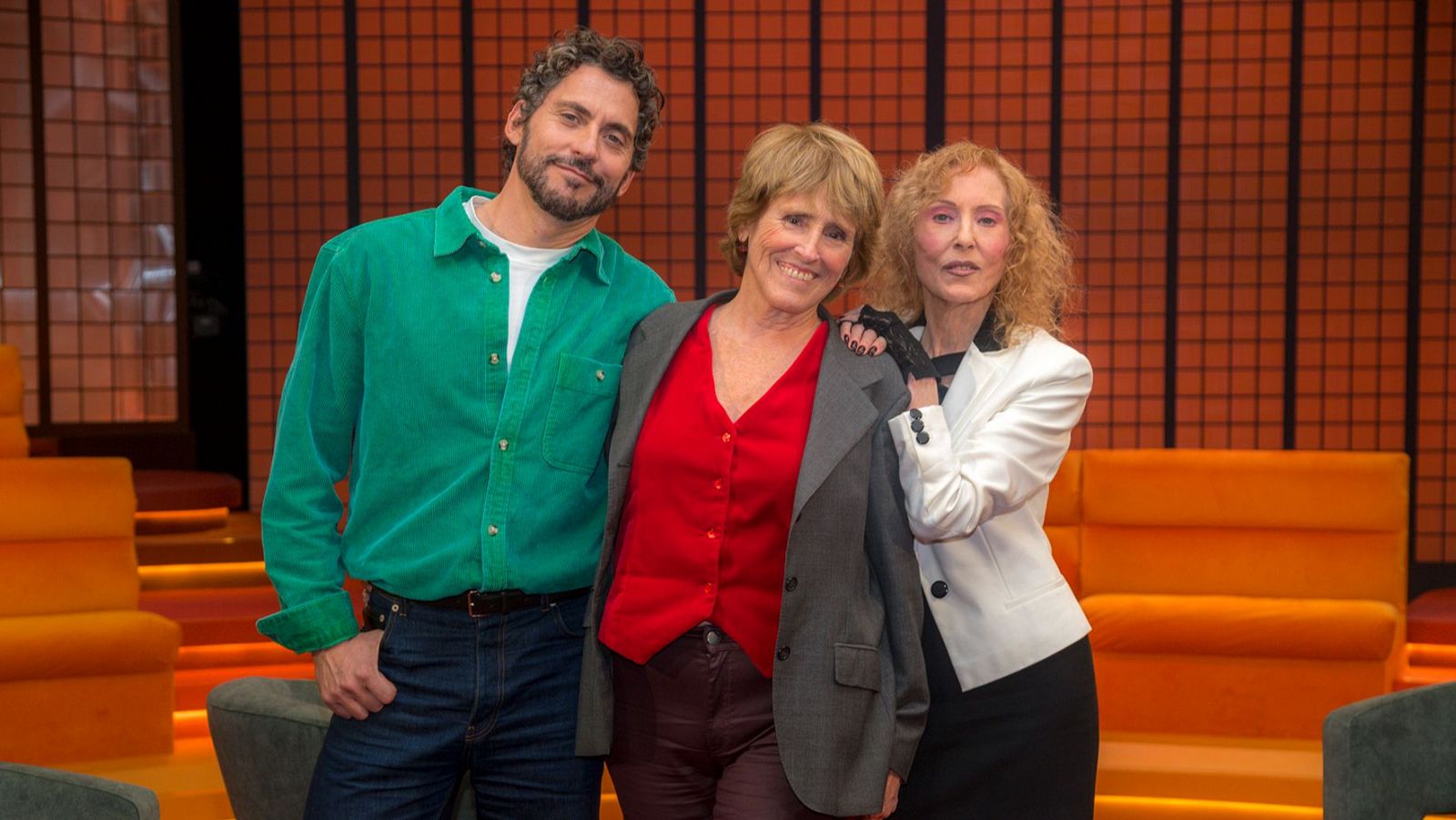 Paco León, Mercedes Milá y Susana Estrada