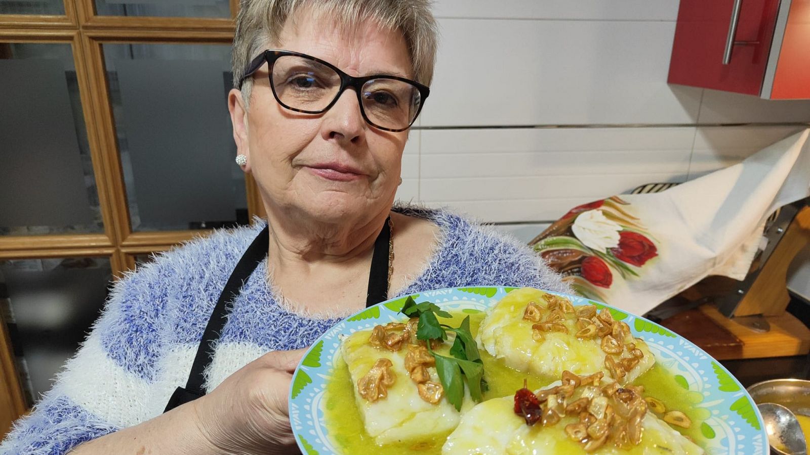 Receta de bacalao al pil pil