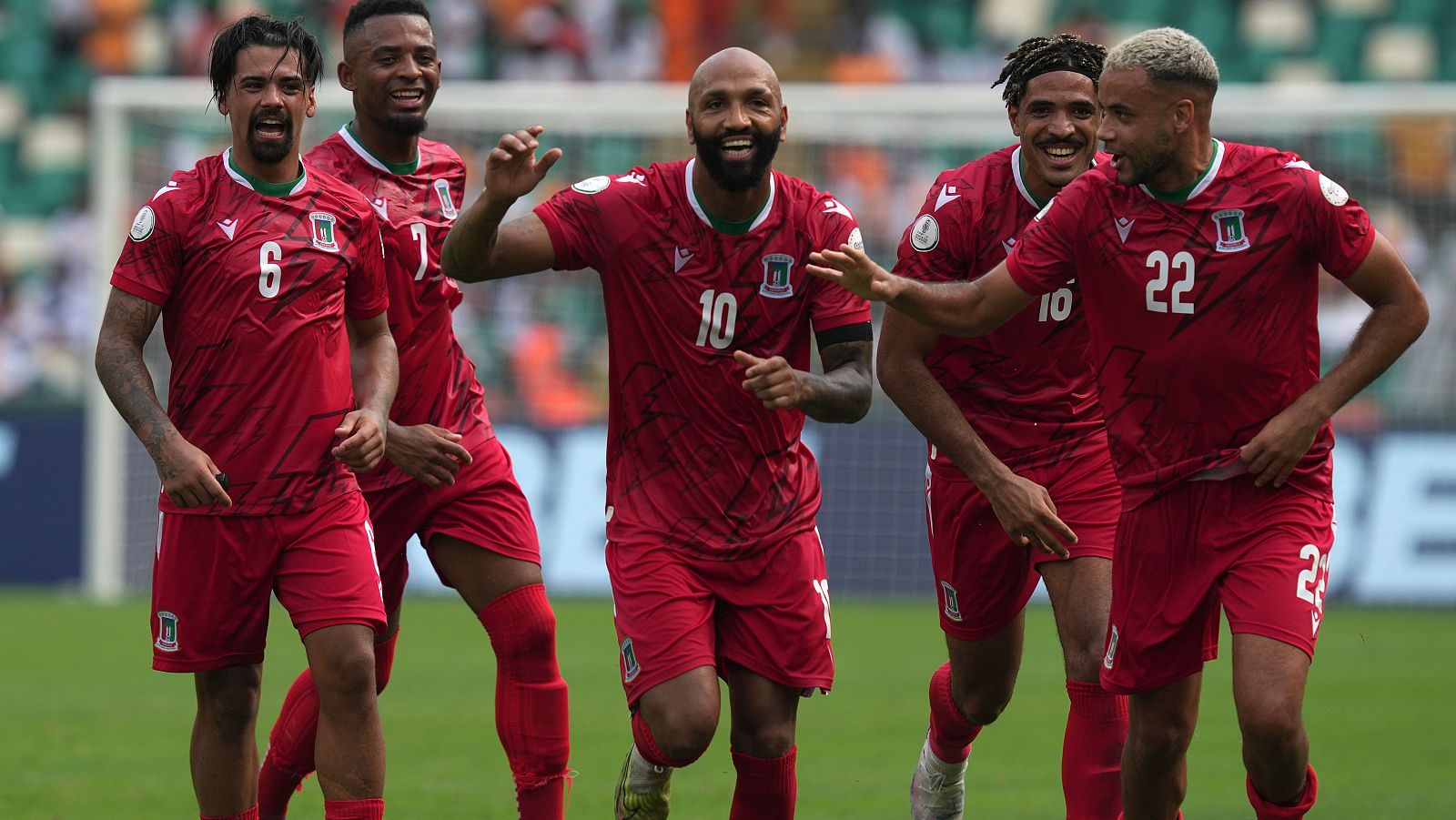 Guinea Ecuatorial en la Copa de África con jugadores de la Liga