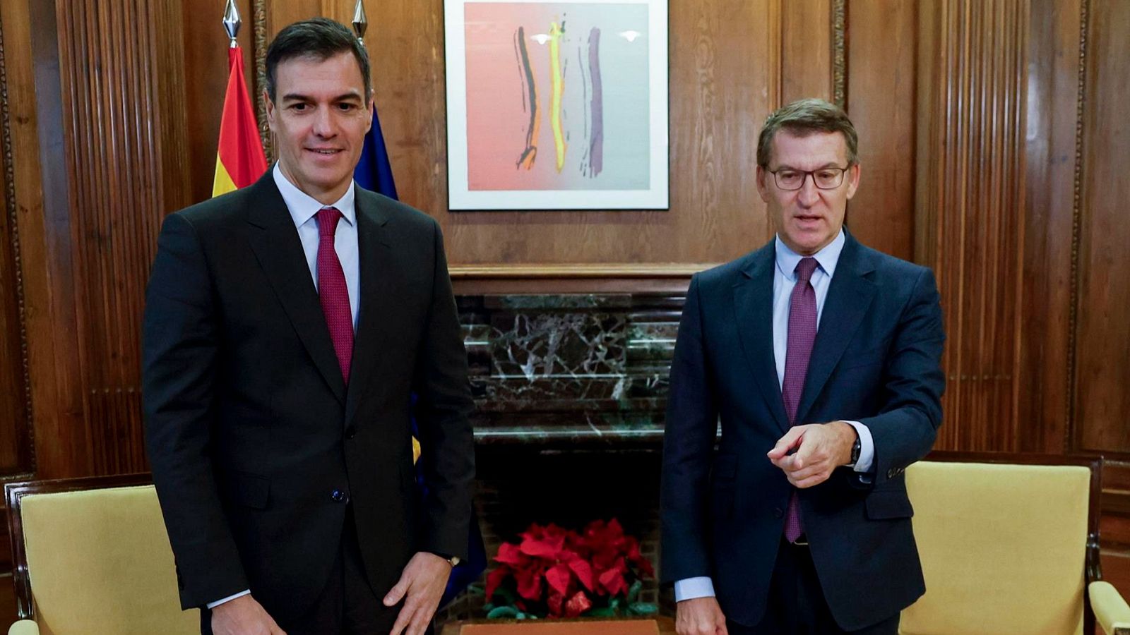 Pedro Sánchez y Alberto Núñez Feijóo acordaron en diciembre que Bruselas medie en la renovación del CGPJ.