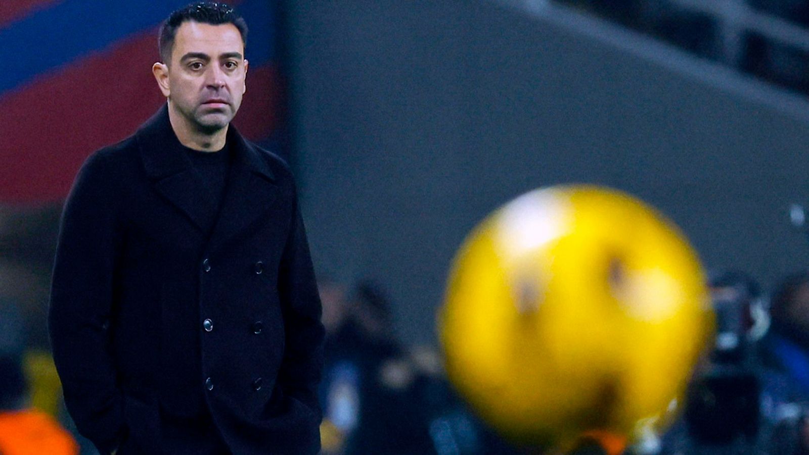 Xavi Hernández, entrenador del Barcelona.