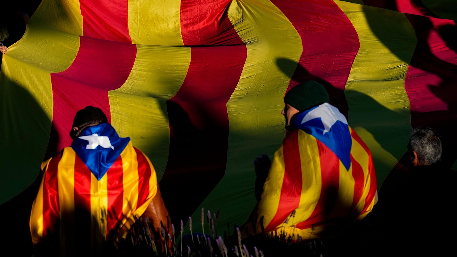 Imagen de archivo de una manifestación convocada por el independentismo