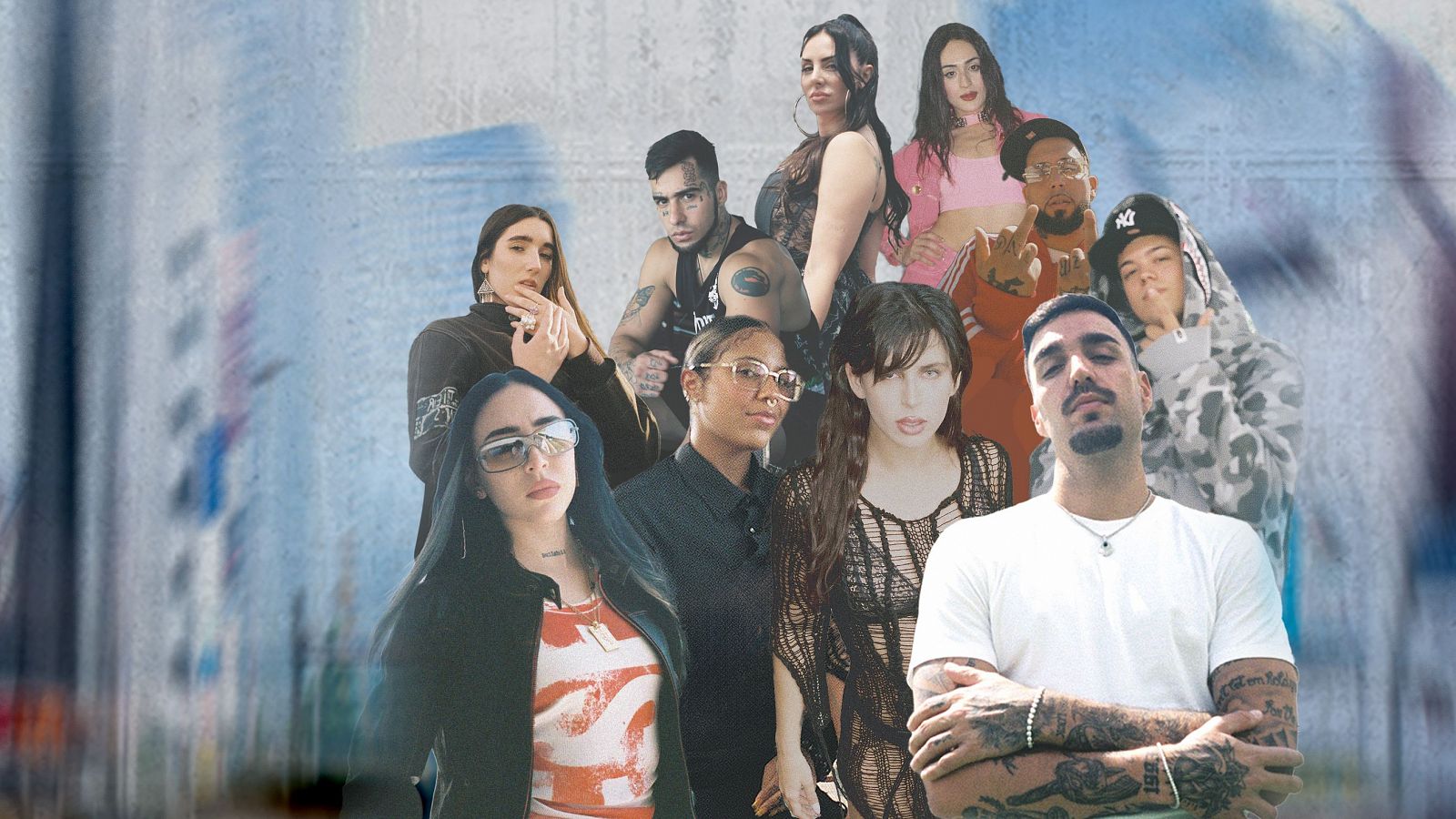 Los protagonistas de Mixtape Vol. II, el programa de música urbana de Playz