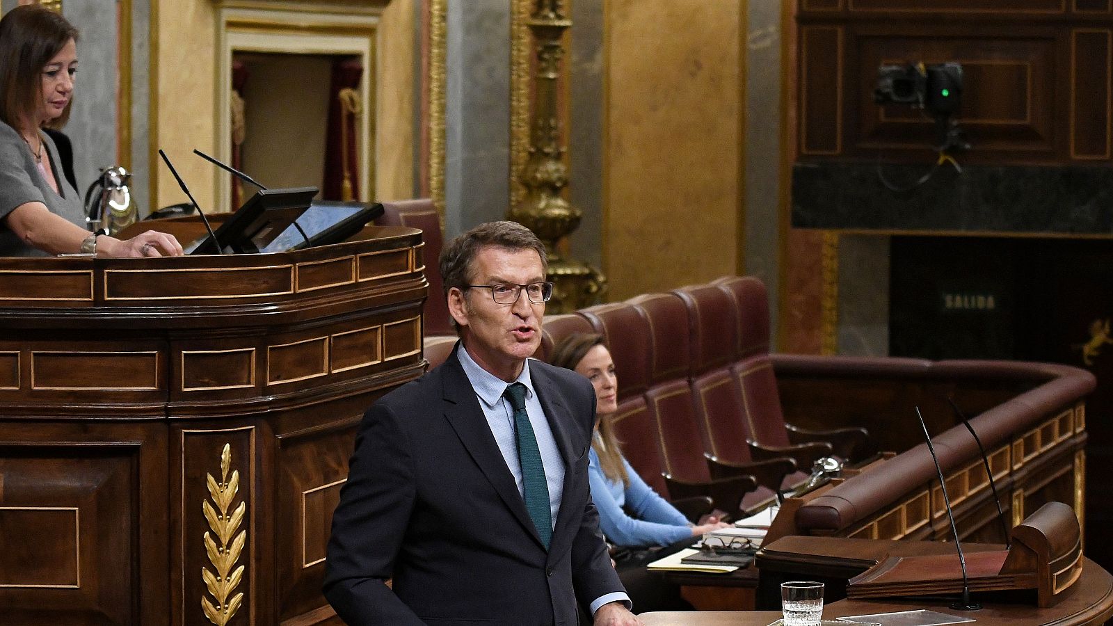 Alberto Núñez Feijóo interviene en el Congreso de los Diputados