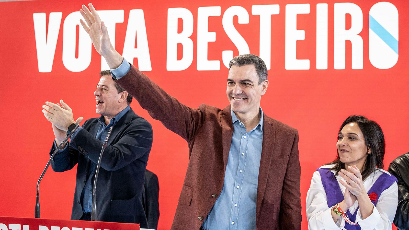 Sánchez comienza la campaña de las elecciones gallegas en Ourense