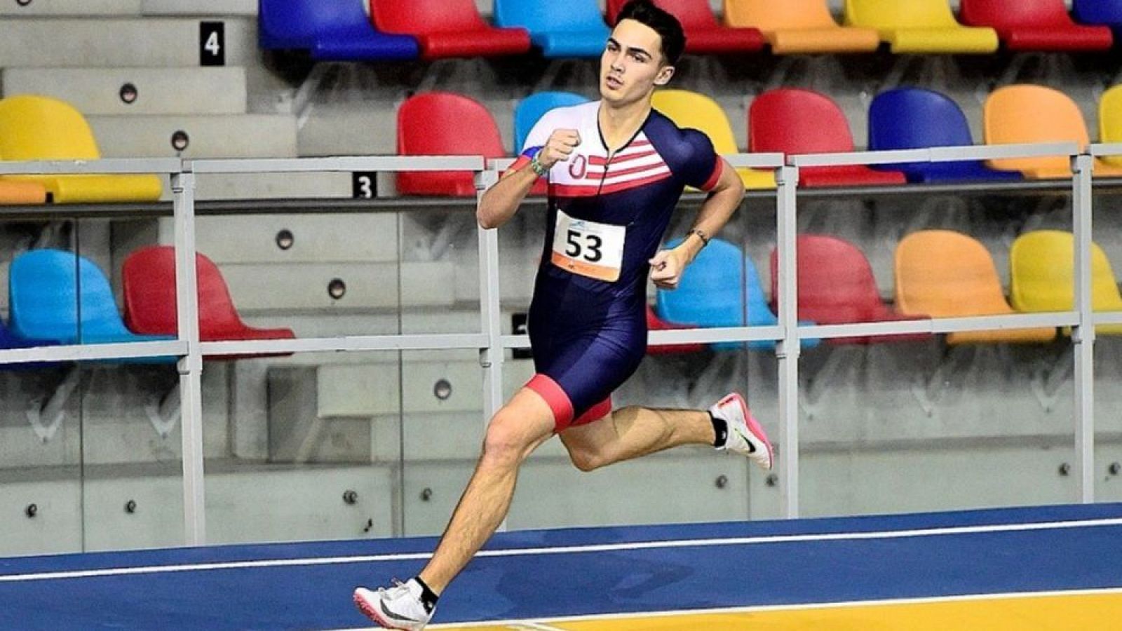 Fallece el atleta de 18 años David Pérez Bruque.