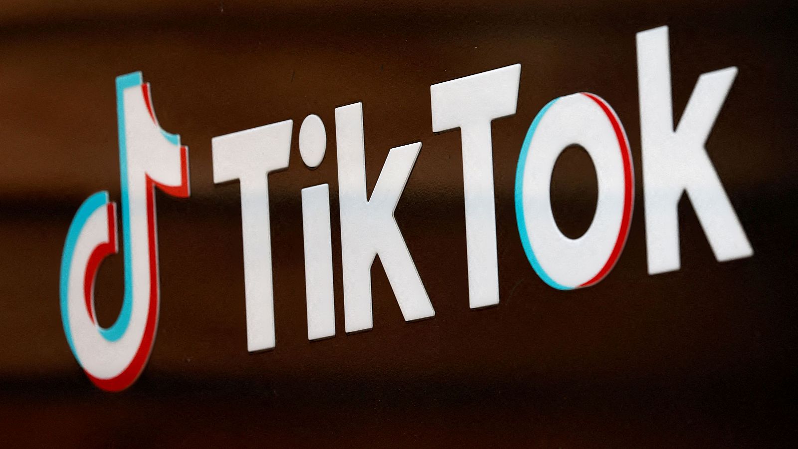 Logo de TikTok en una imagen de archivo