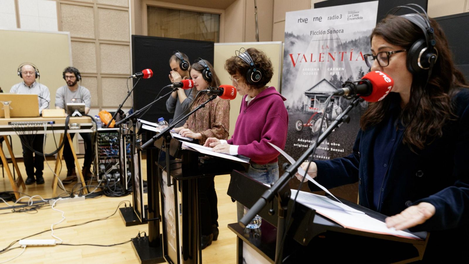 RNE estrena 'La valentía', la nueva ficción sonora con la Fundación Montemadrid