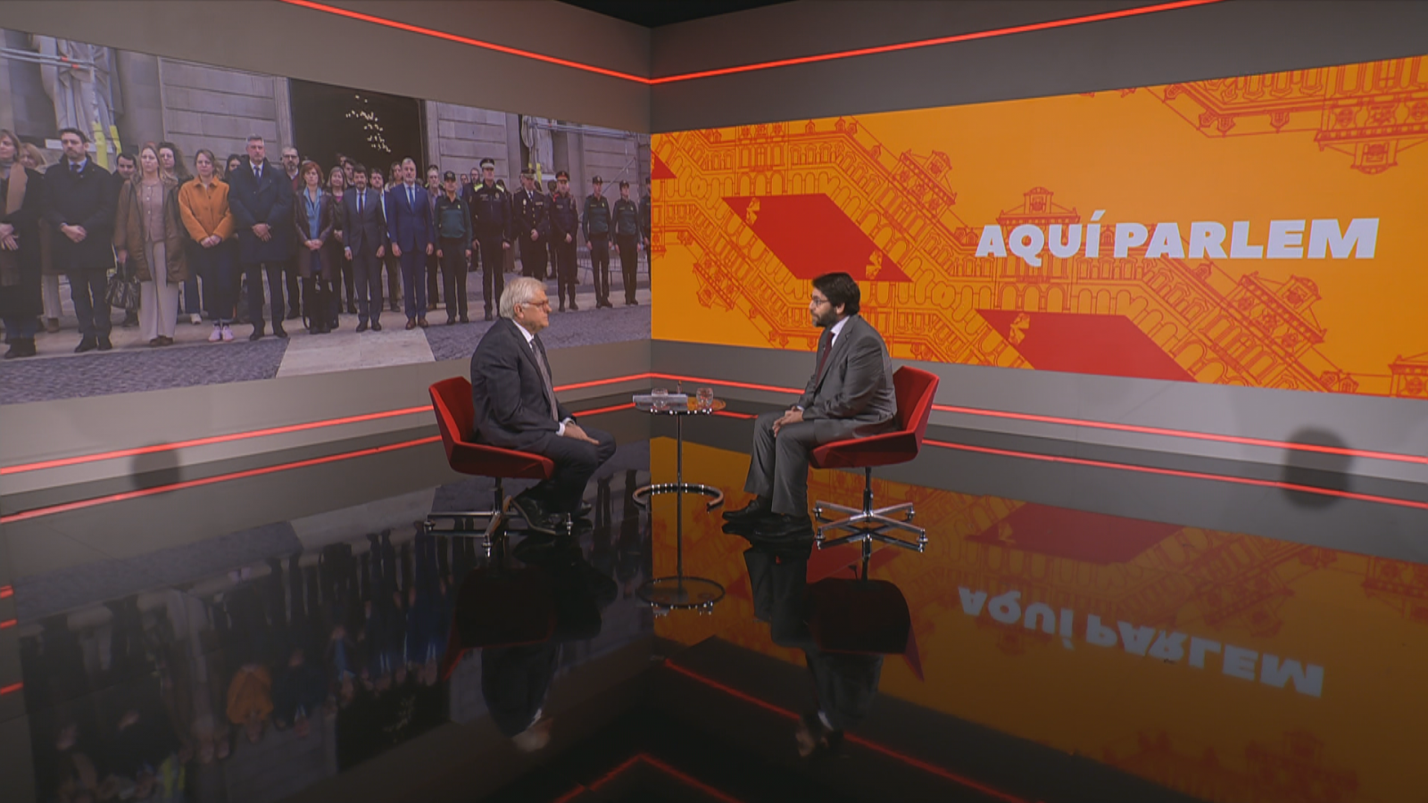 Lluís Falgàs entrevista Ferran Pedret, a 'Aquí parlem'