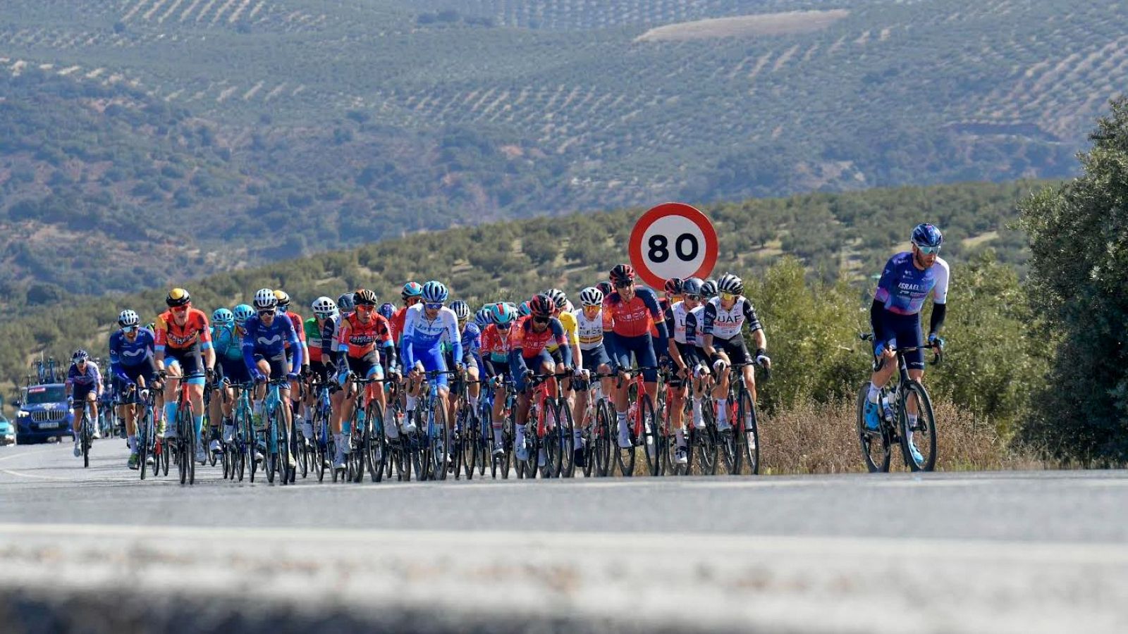 La Vuelta a Andalucía queda reducida a una etapa.