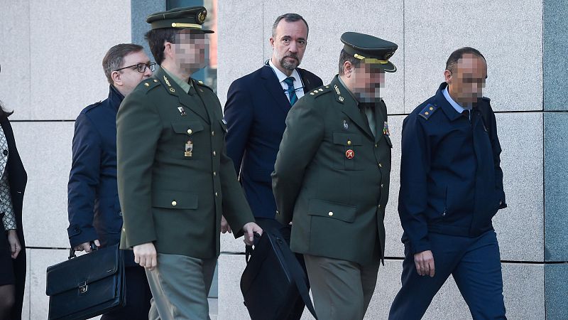 El ex secretario de Estado de Seguridad Francisco Martínez, a su llegada a un juicio a la sede de la Audiencia Nacional