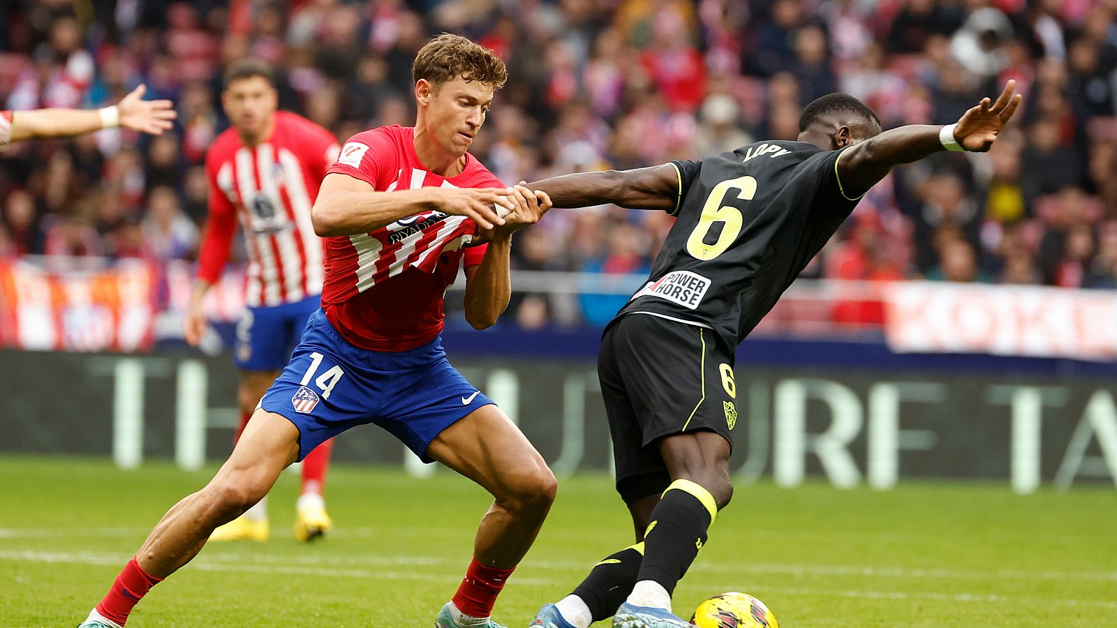 Almería - Atlético de Madrid, en directo: Marcos Llorente, con Dion Lopy