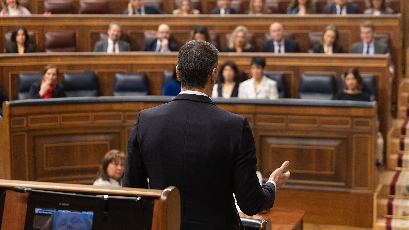 Actualidad política, en directo | El presidente del Gobierno, Pedro Sánchez, en el Congreso