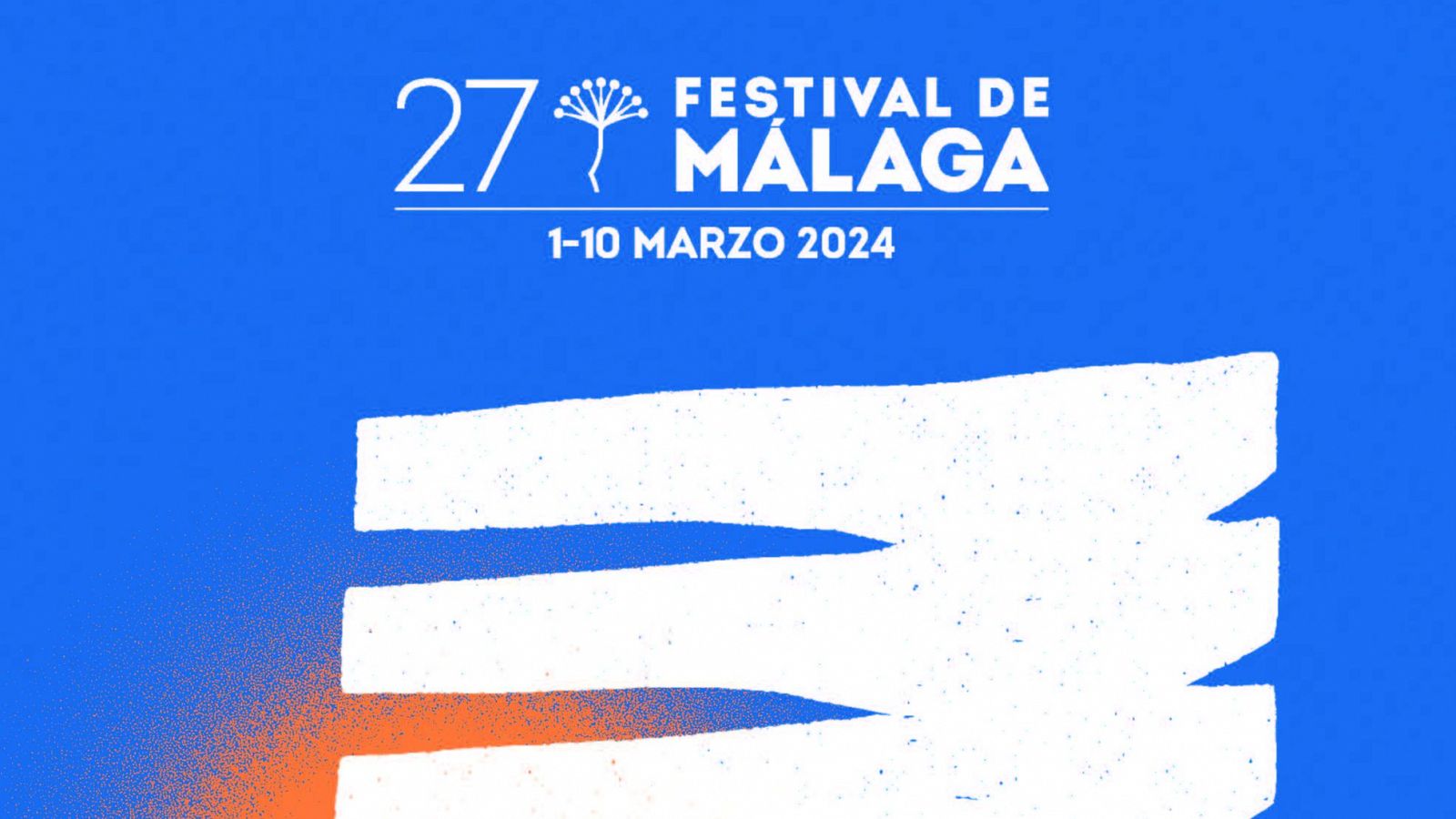 Cartel de la 27ª edición del Festival de Málaga, que empieza el 1 de marzo