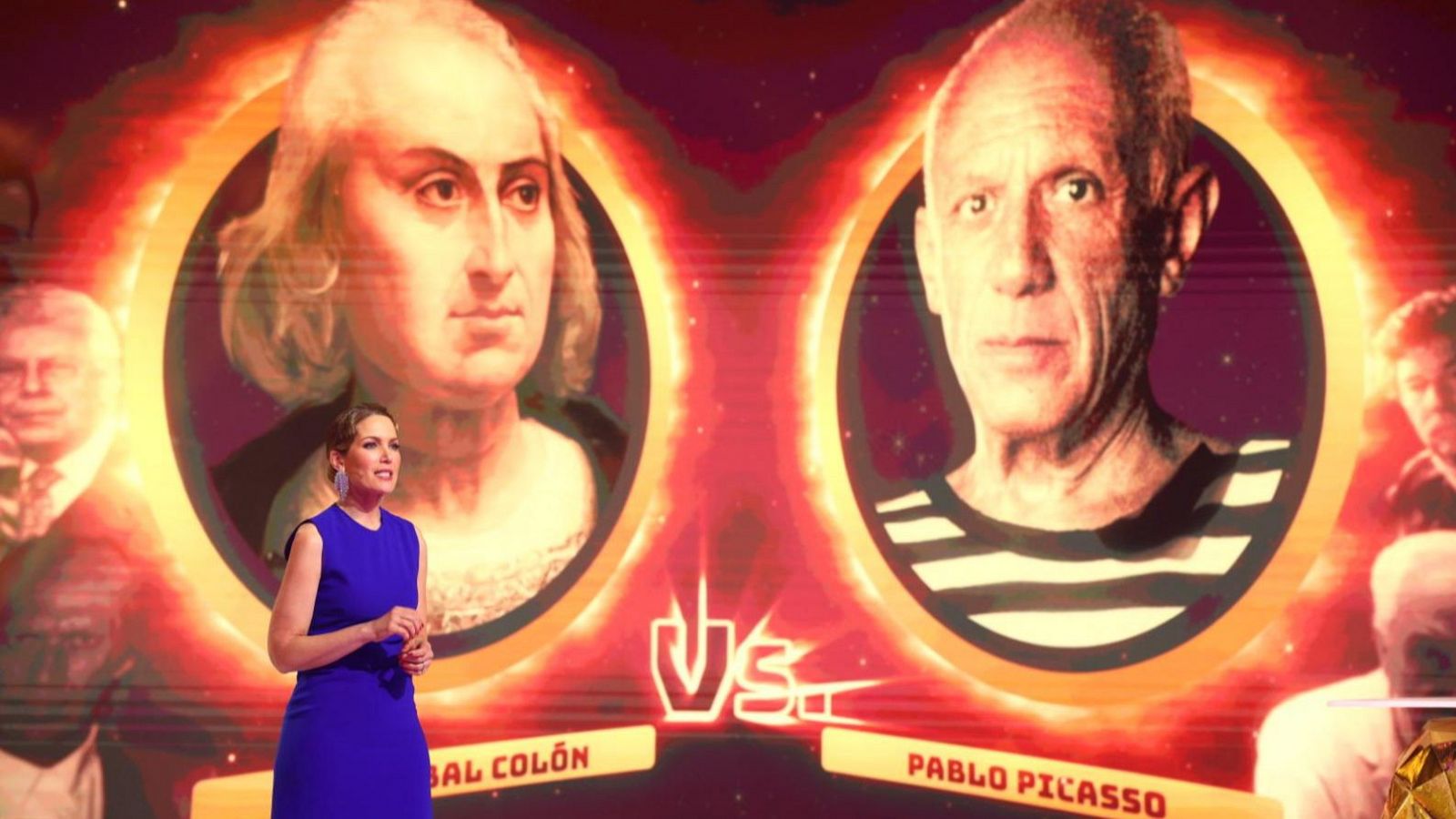 Cristóbal Colón y Pablo Picasso, duelo de titanes en 'El mejor de la historia'