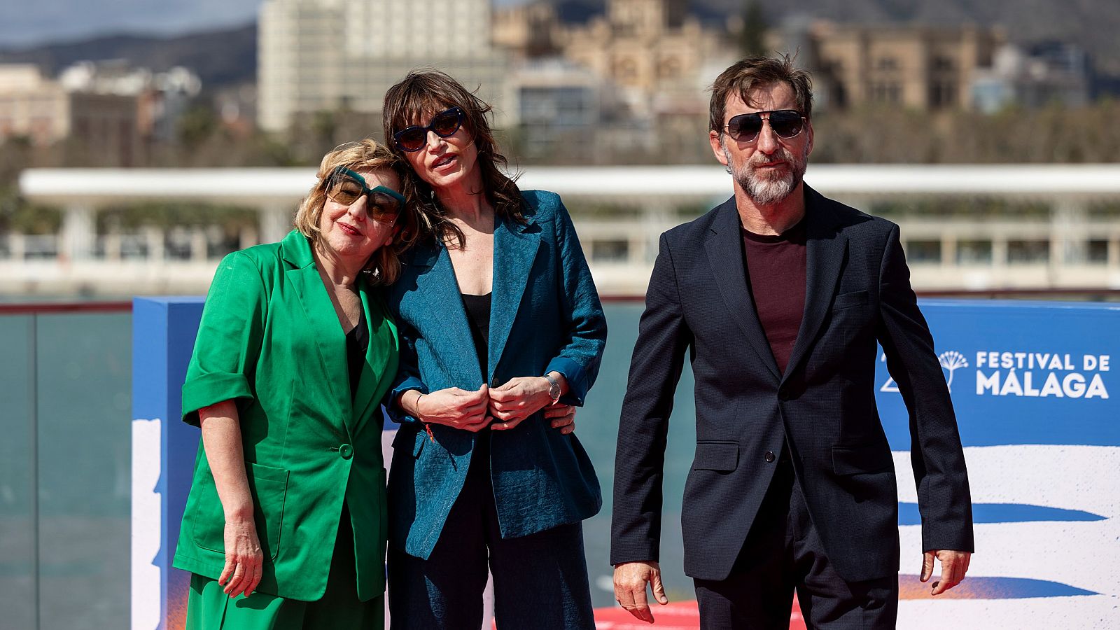 Carmen Machi, Clara Bilbao y Antonio de la Torre en el Festival de Málaga