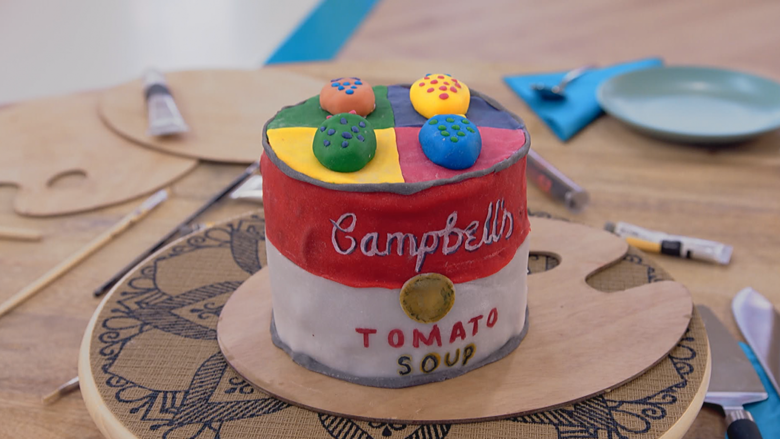 'Bake Off': La recete de la tarta con la que Ana Boyer rinde homenaje Andy Warhol en 'Bake Off'