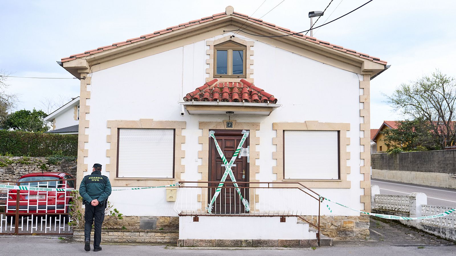 La casa donde se ha encontrado a la madre y al hijo