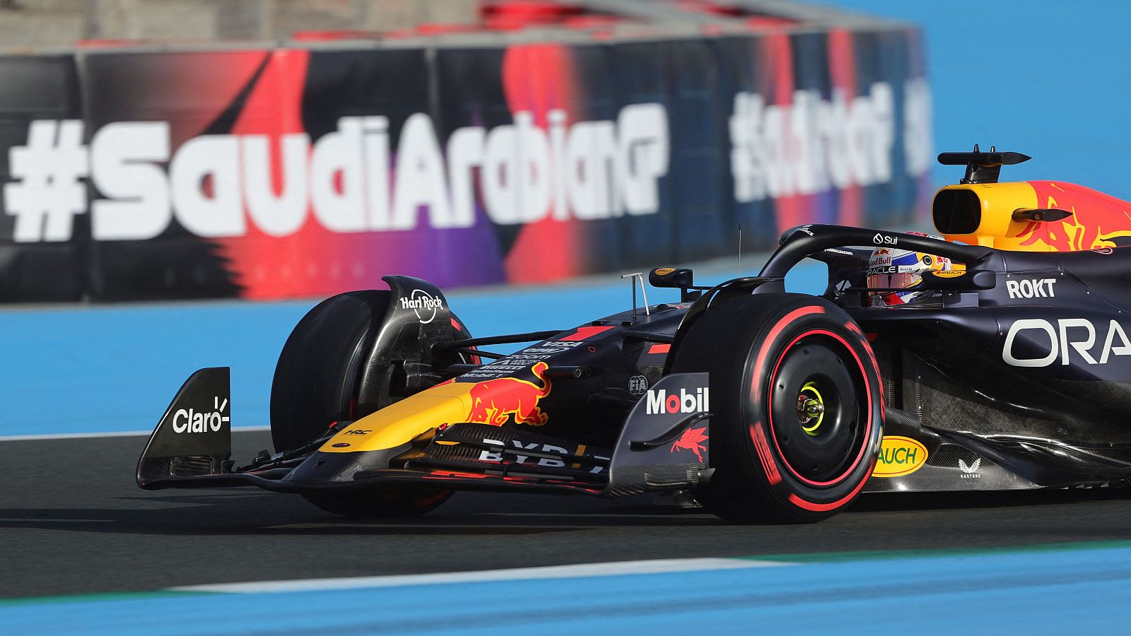 Max Verstappen, en los libres 3 de Arabia Saudí.