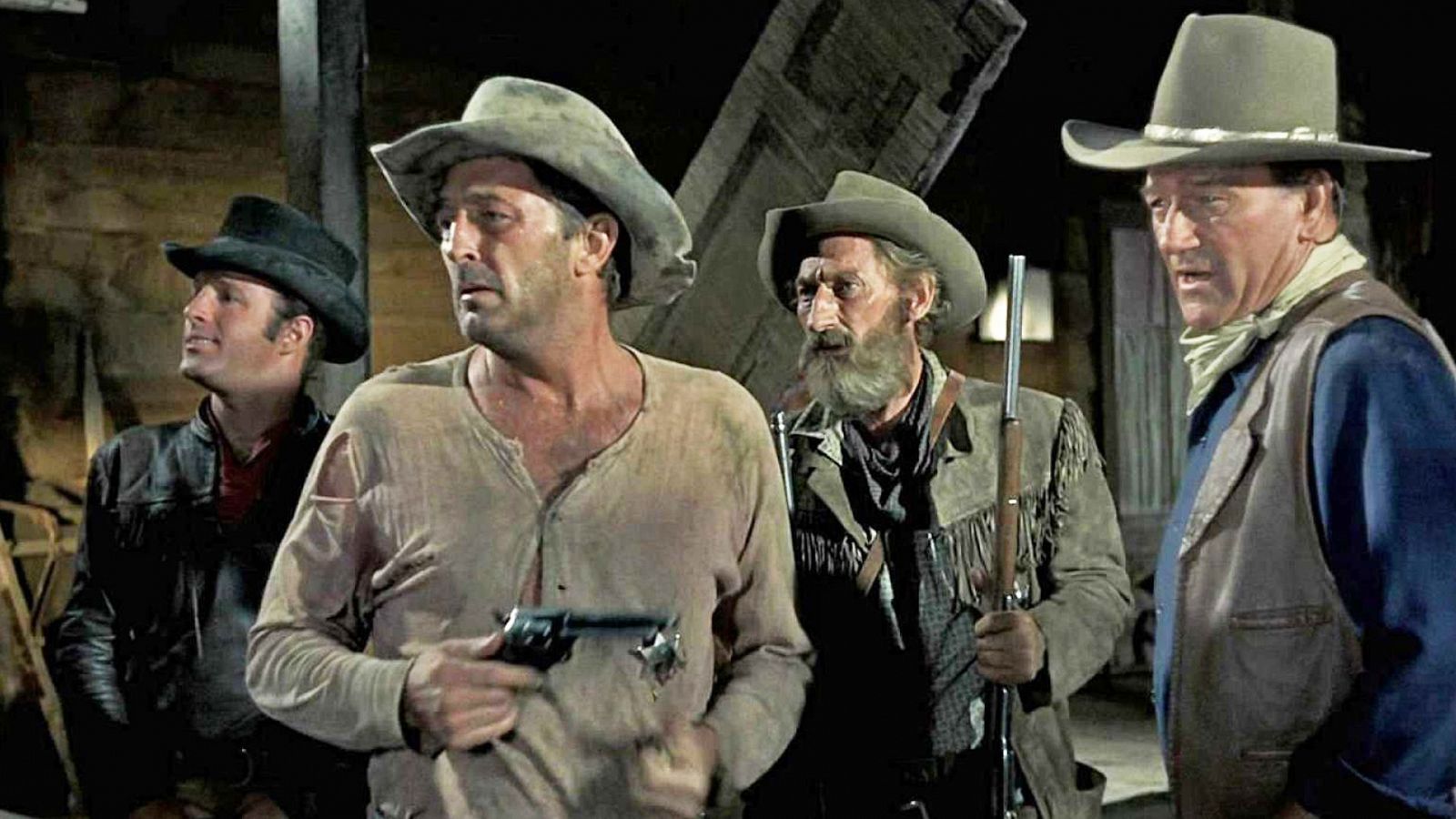 'El Dorado' con John Wayne y Robert Mitchum