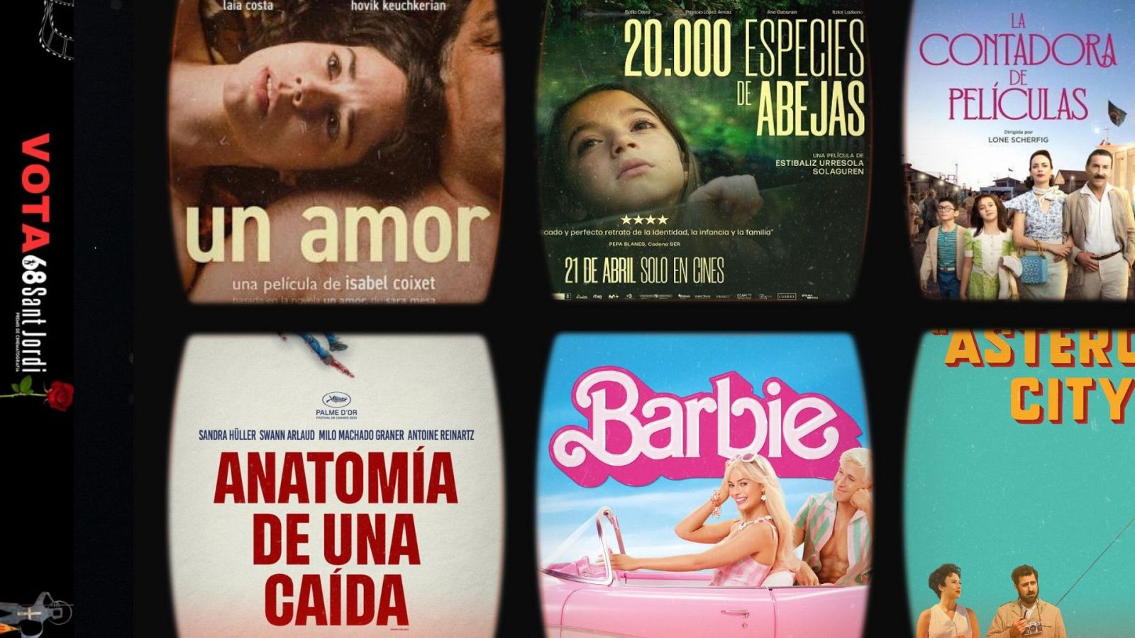 10 pel·lícules nominades a les 'Roses de Sant Jordi'