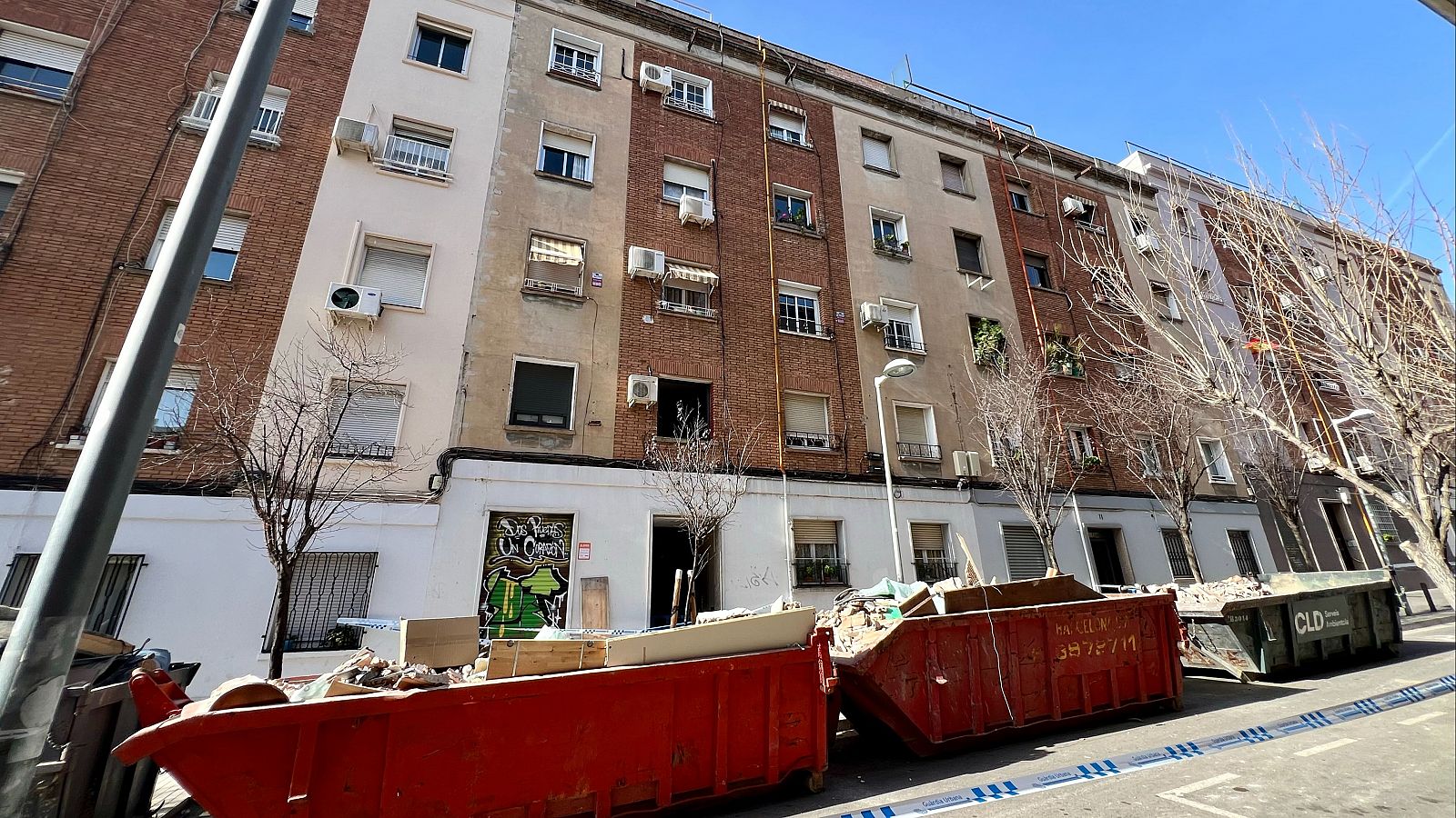 L'Ajuntament  de Badalona assegura que hi havia un risc molt alt de nous esfondraments.