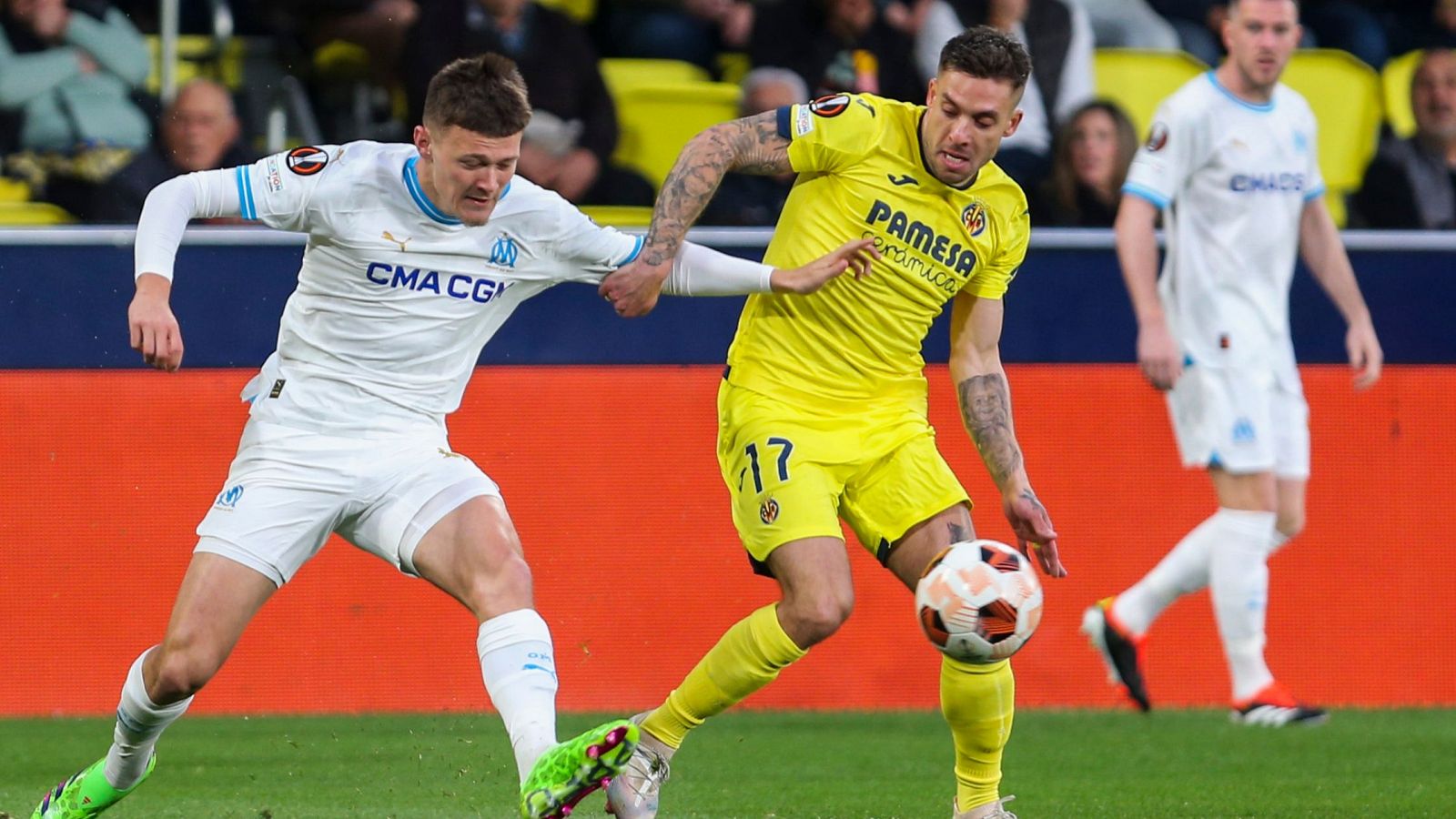 Villarreal y Olympique de Marsella han disputado la vuelta de la ronda de 16º de Europa League