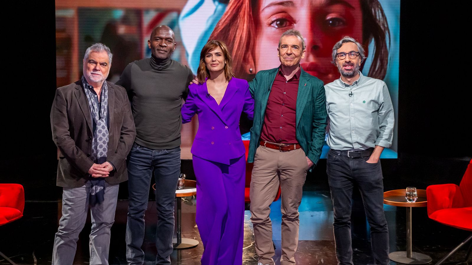 Benito Zambrano, Emilio Bwale, Elena S Sánchez, Santiago Tabernero y Javier Ocaña