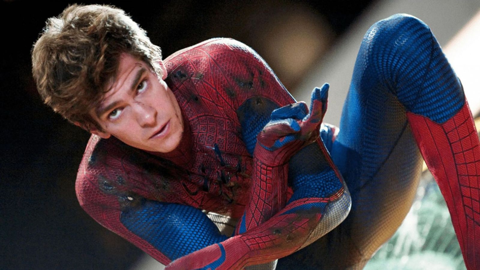 Andrew Garfield en la película 'The amazing Spiderman'