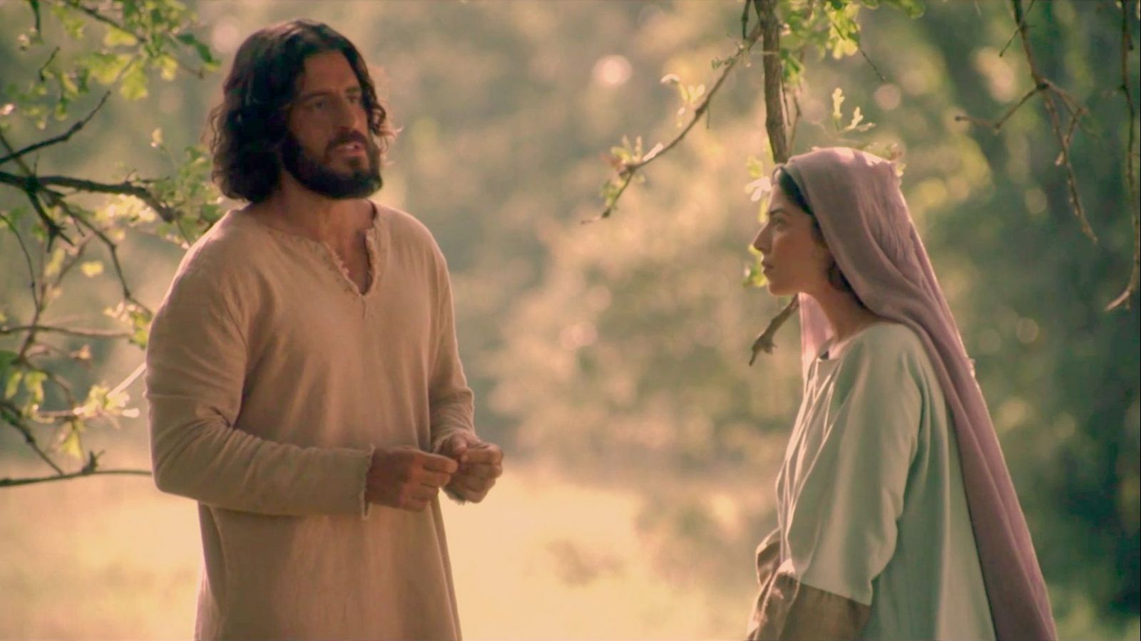 Jesús y María Magdalena en la serie 'The Chosen' (Los Elegidos)