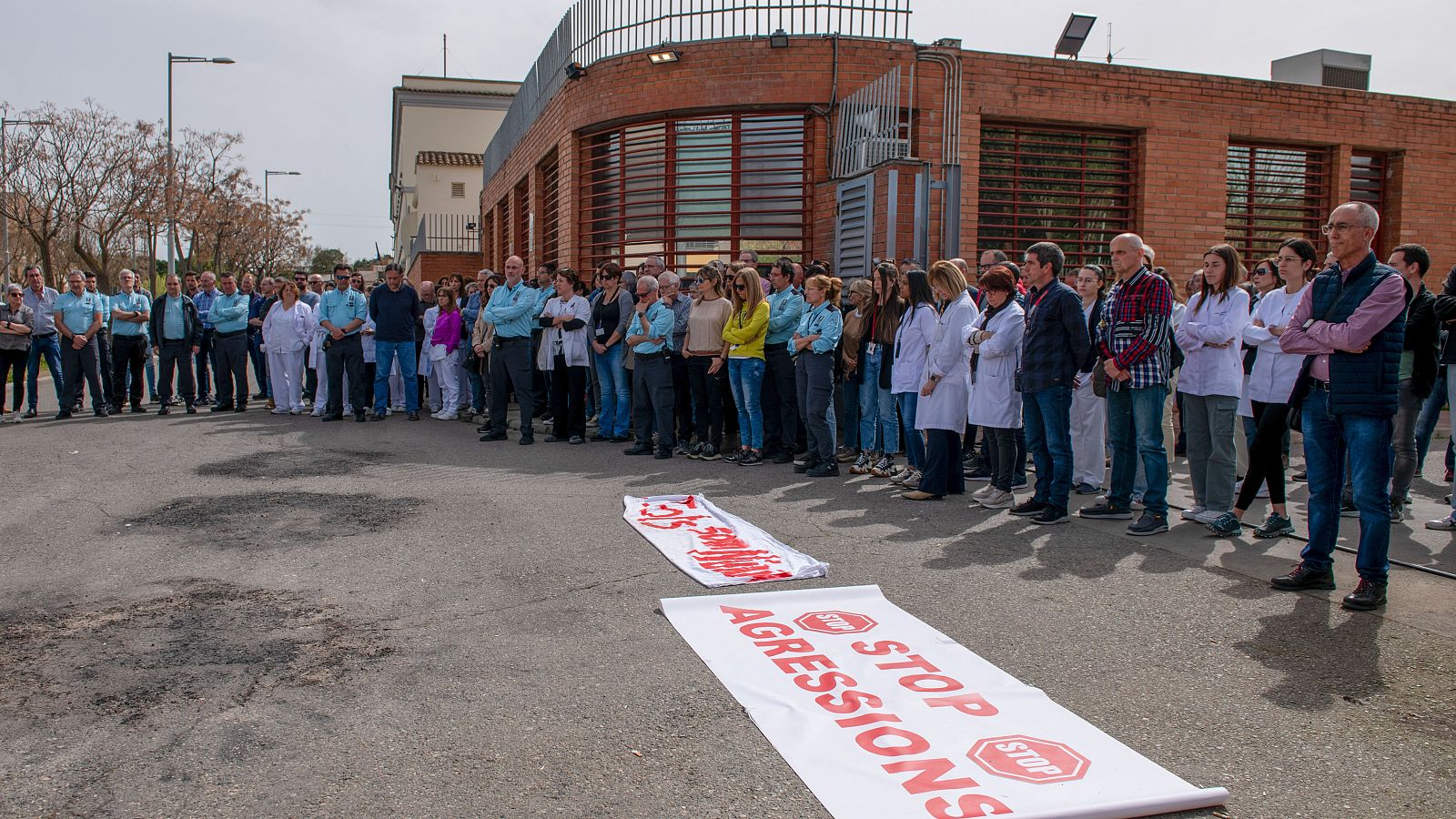 Treballadors del centre penitenciari de Ponent, a Lleida