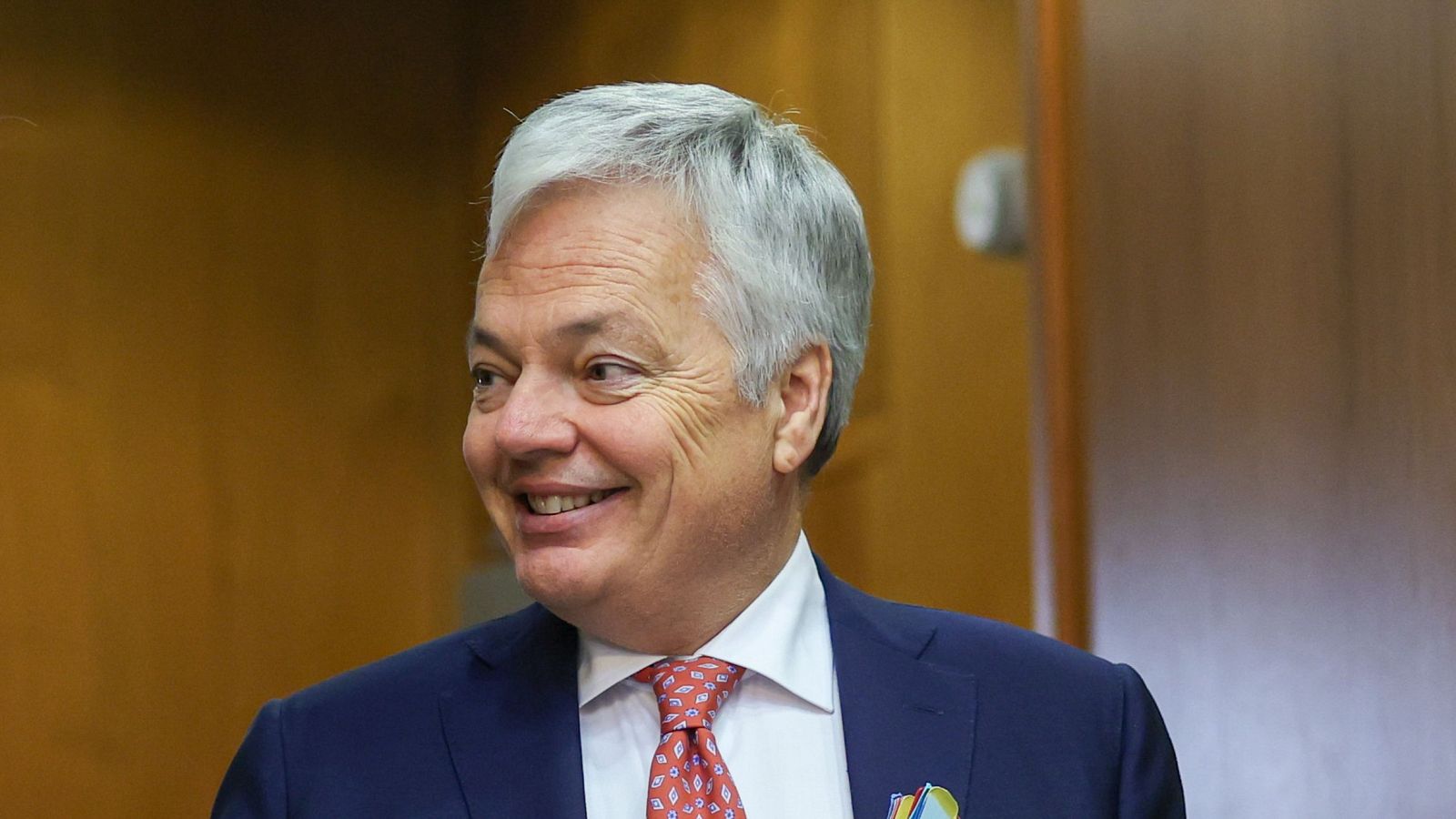 El comisario europeo de Justicia, Didier Reynders, en una imagen de archivo