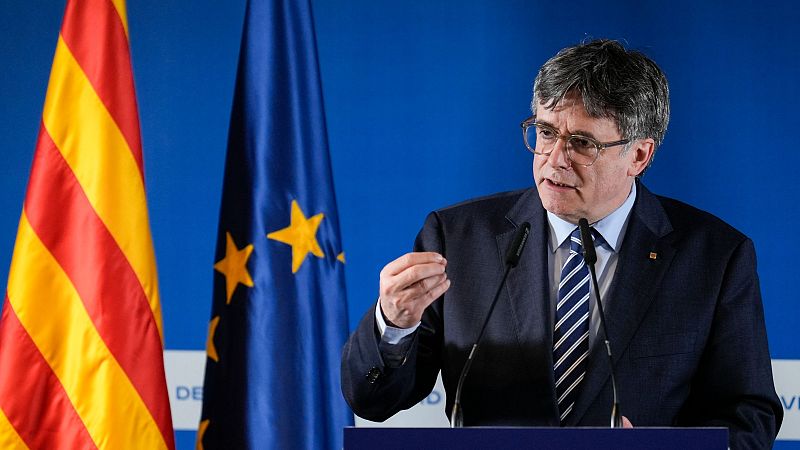 El expresidente de la Generalitat Carles Puigdemont