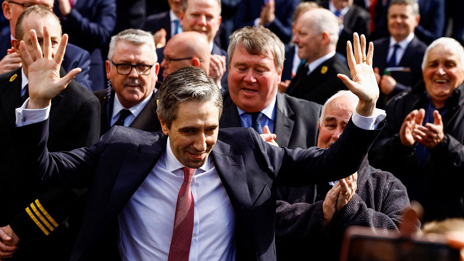 Simon Harris, elegido primer ministro de Irlanda.