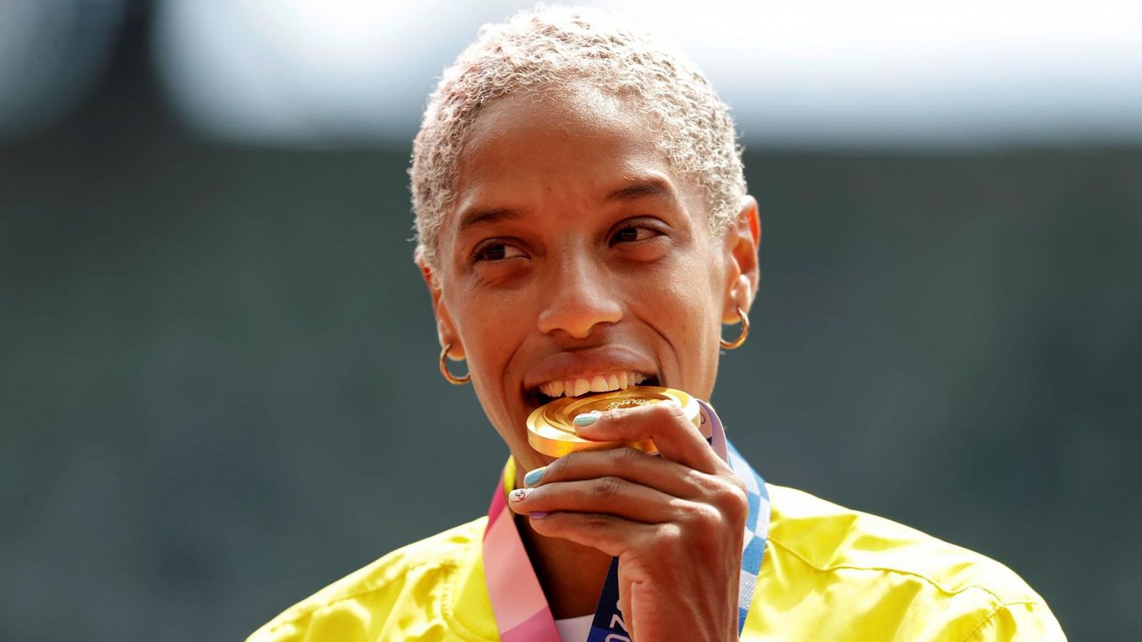 Yulimar Rojas, actual campeona olímpica de triple salto.