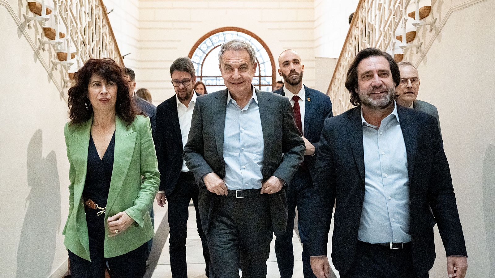 Imagen: Zapatero, sobre un posible referéndum en Cataluña: "Tengo la intuición de que no va a haber"