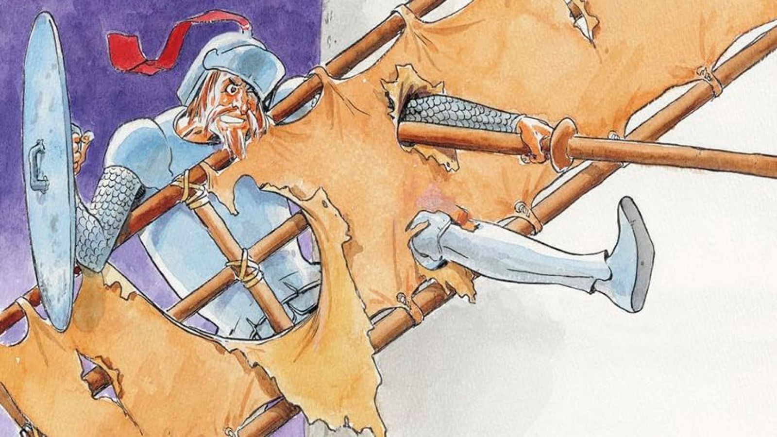 Detalle de la portada de 'El Quijote'