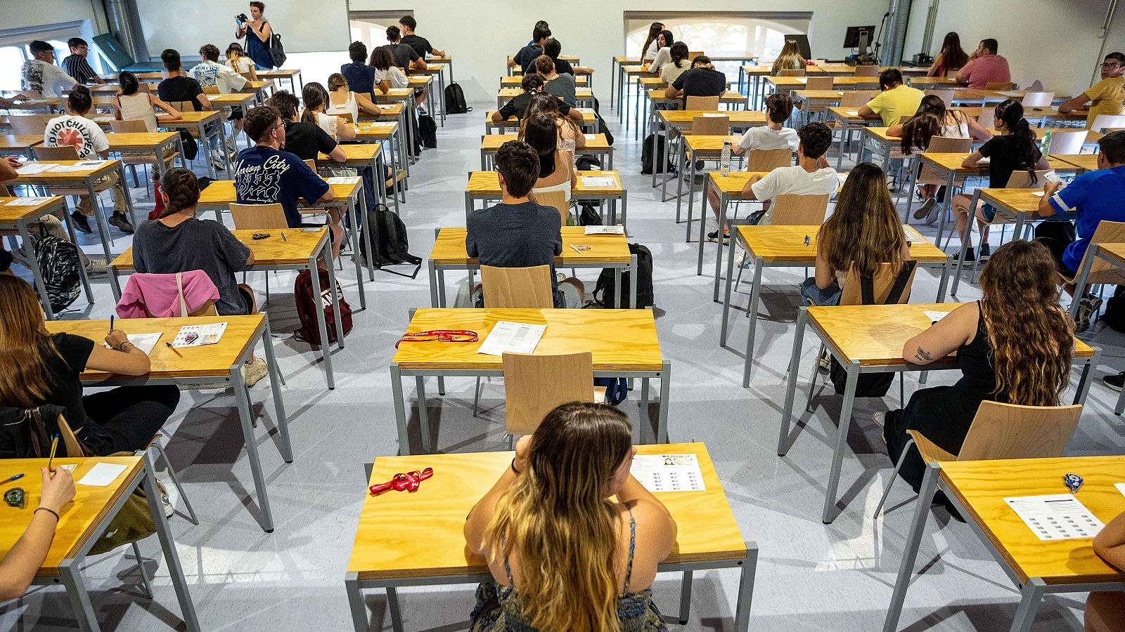 Primer día de las pruebas de Evaluación de Acceso a la Universidad (EvAU) en Castilla la Mancha